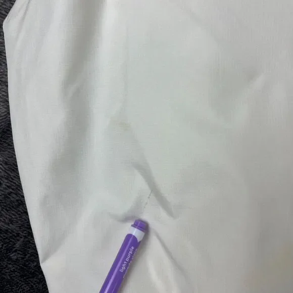 Vtg 90s Saints Reebok Spellout 1/4 Zip Windbreaker Jacket Mock Neck Men's M* NFL - Picture 4 of 12